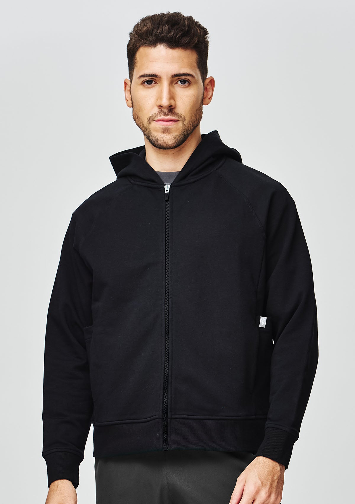 Utility Full Zip Hoodie - Men / Obsidian
