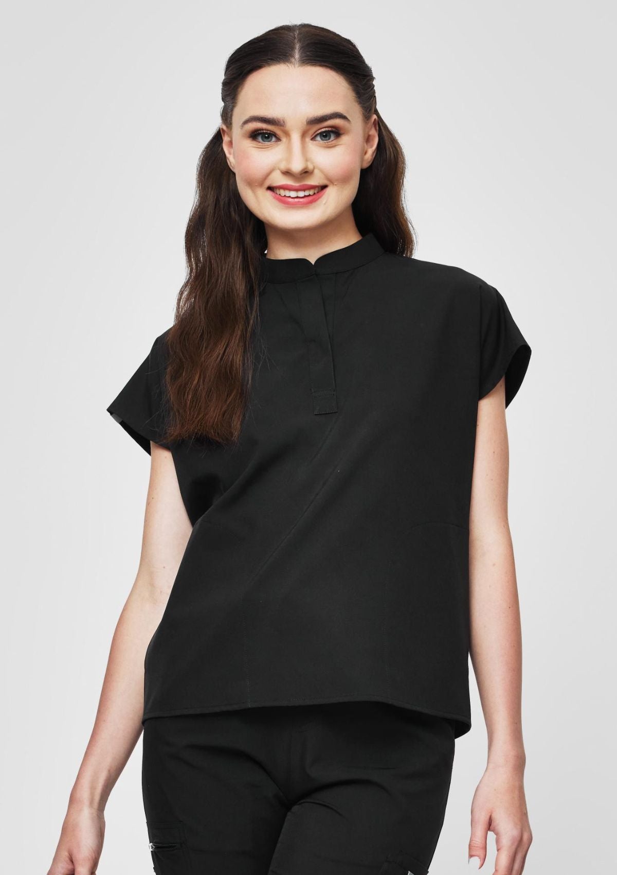 Mandarin MoveTech® Scrub Top 2.0 - New Logo Women / Ultra Black