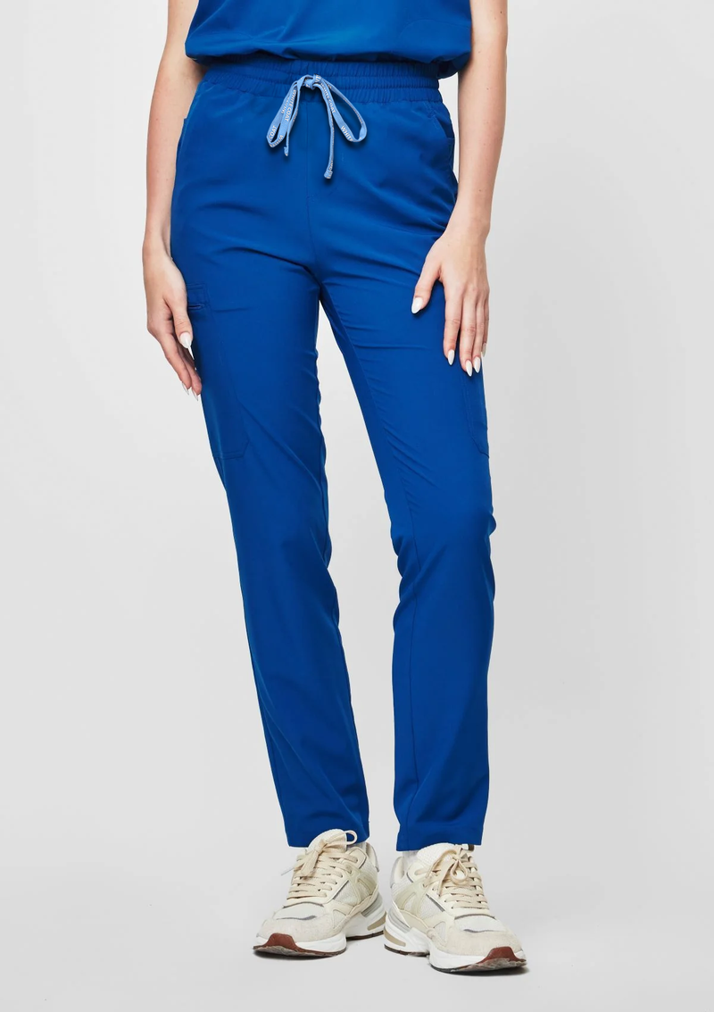 Tapered MoveTech® Scrub Pants - Women / Cobalt Blue