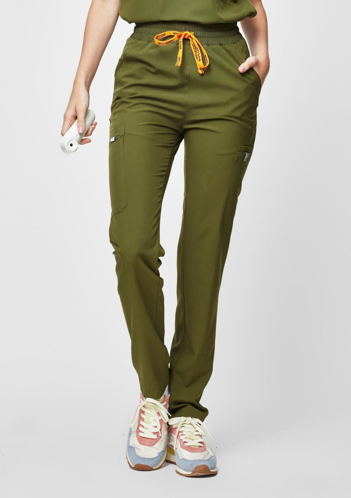 Tapered MoveTech® Scrub Pants - Women / Forest Green