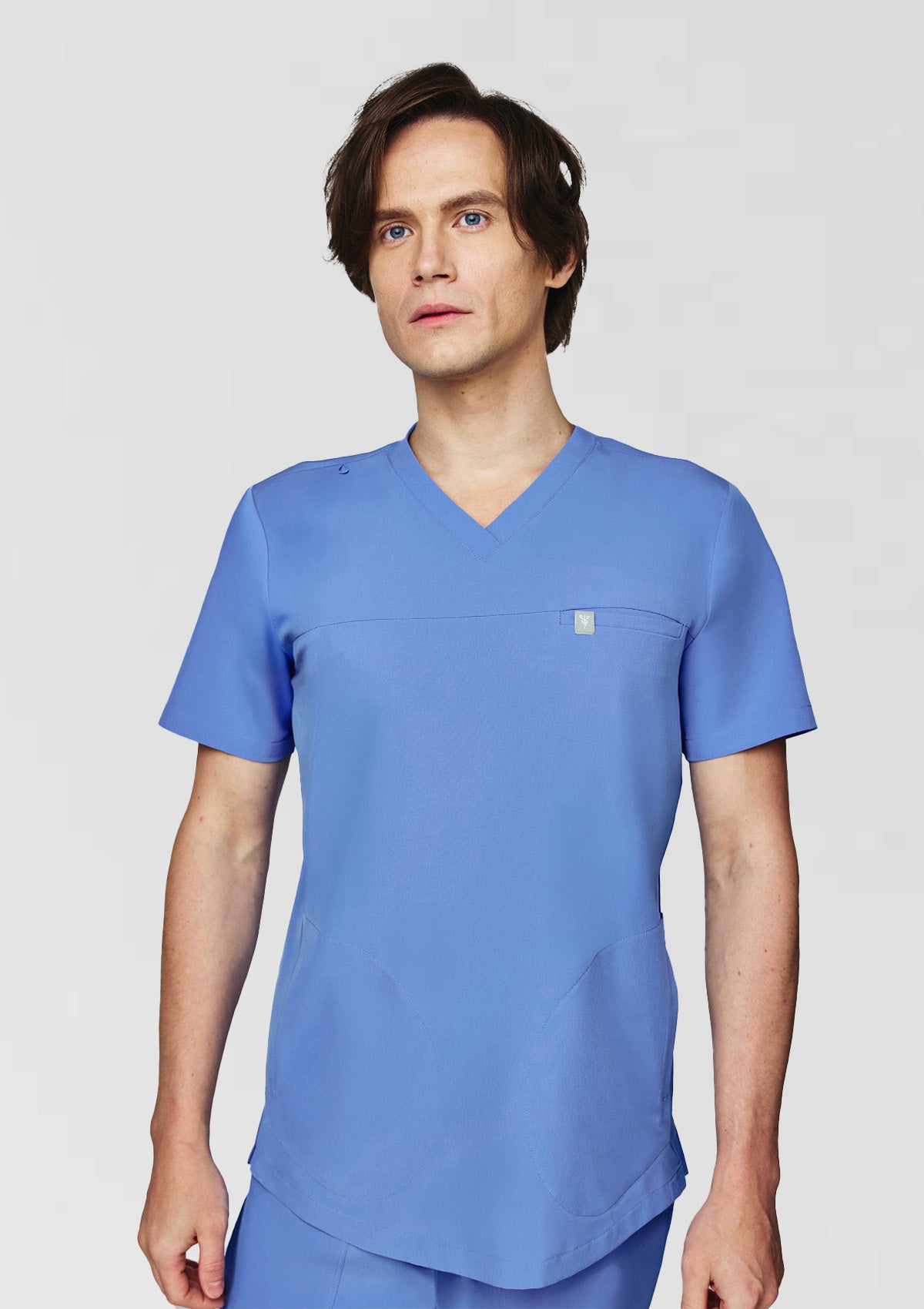 3-Pocket MoveTech® Scrub Top Core+ - Men / Cool Ceil