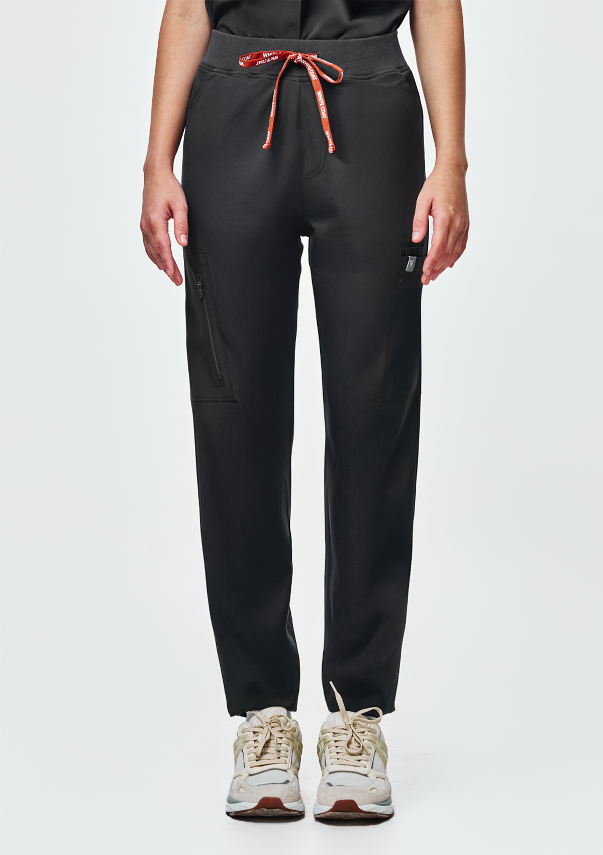 Ribbed Straight Cut MoveTech® Scrub Pants Core+ - Women / Graphite