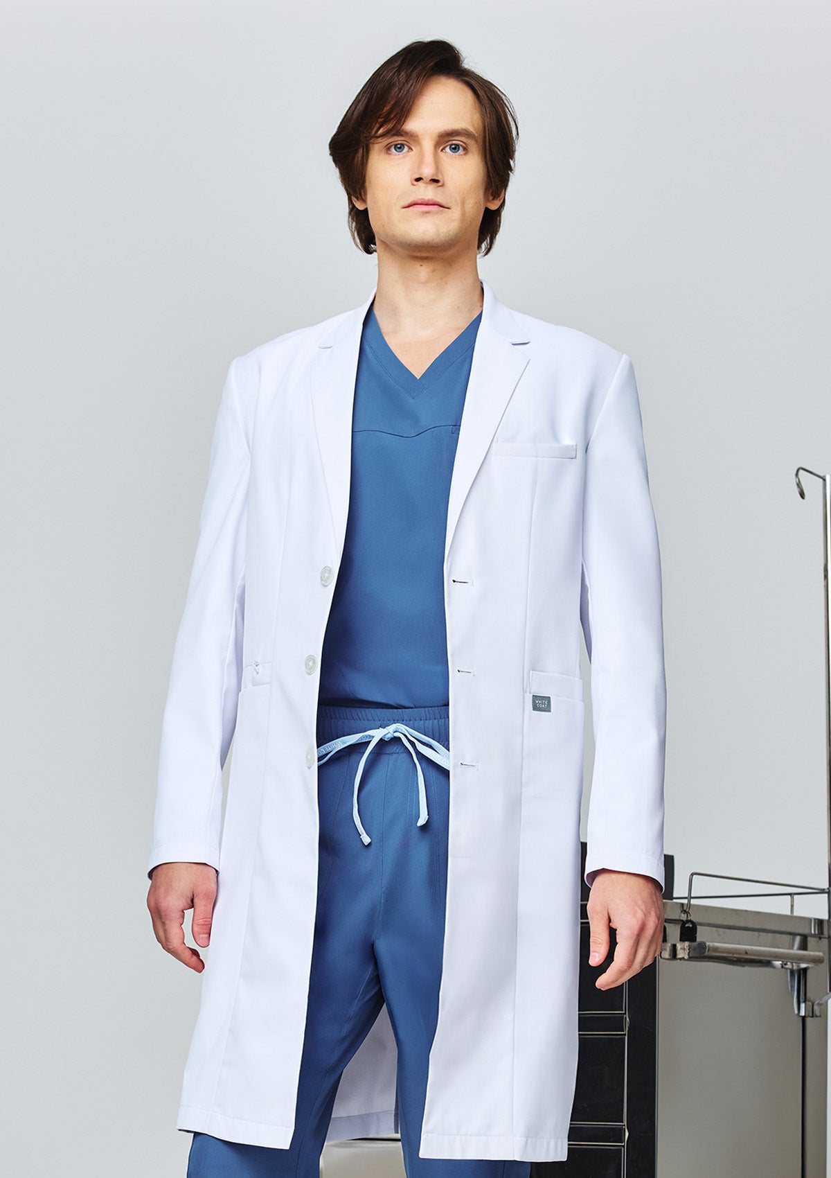レディース laubeblanc Signature Wide Lapel Mid Coat