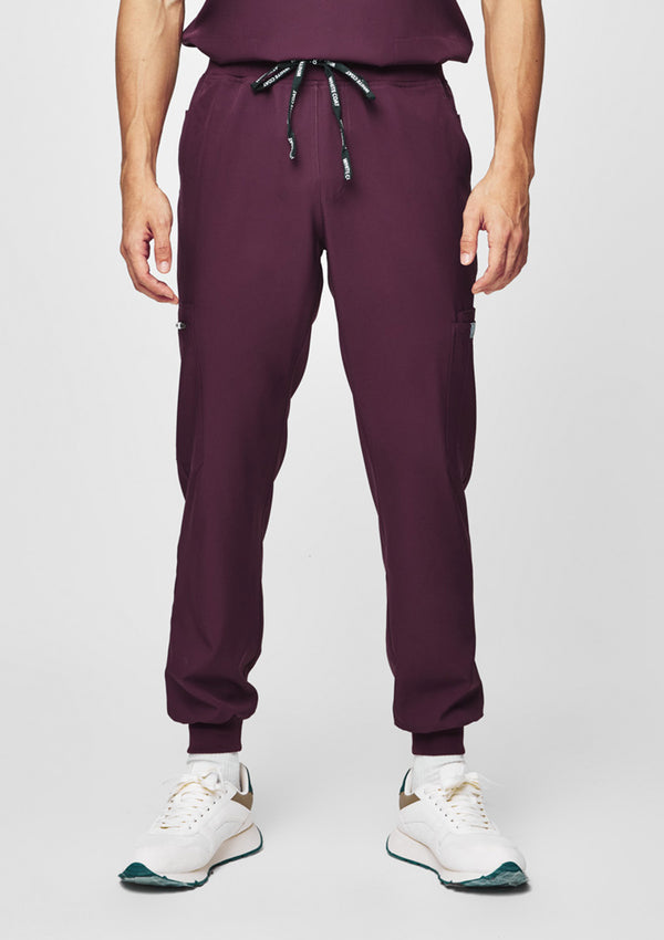 Jogger MoveTech® Scrub Pants - Men / Merlot