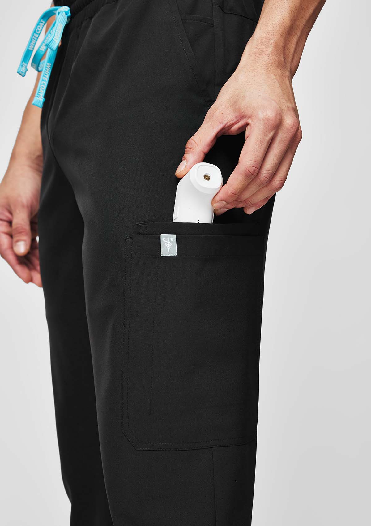 Straight Cut MoveTech® Scrub Pants - Men / So Black