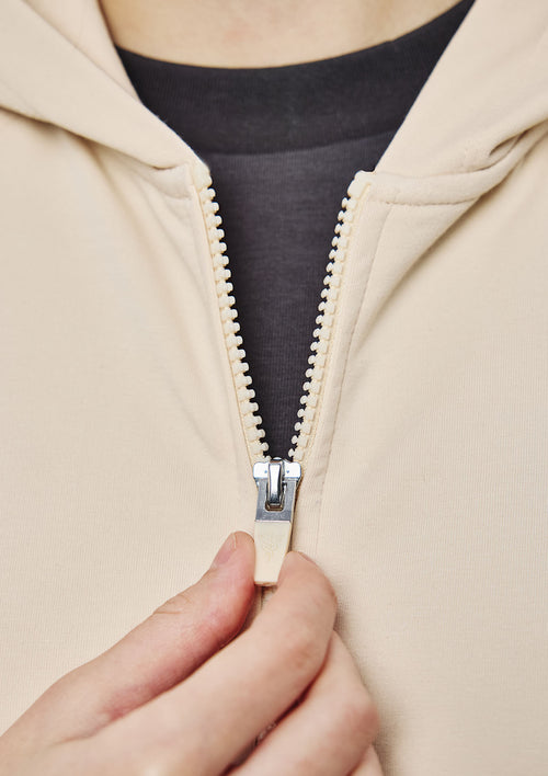 Utility Full Zip Hoodie - Women / Sandstone