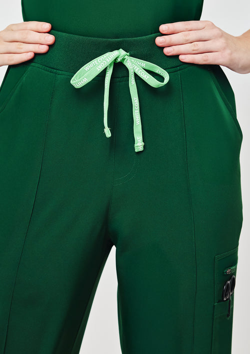 Wide Leg MoveTech® Scrub Pants Core+ - Women / Evergreen