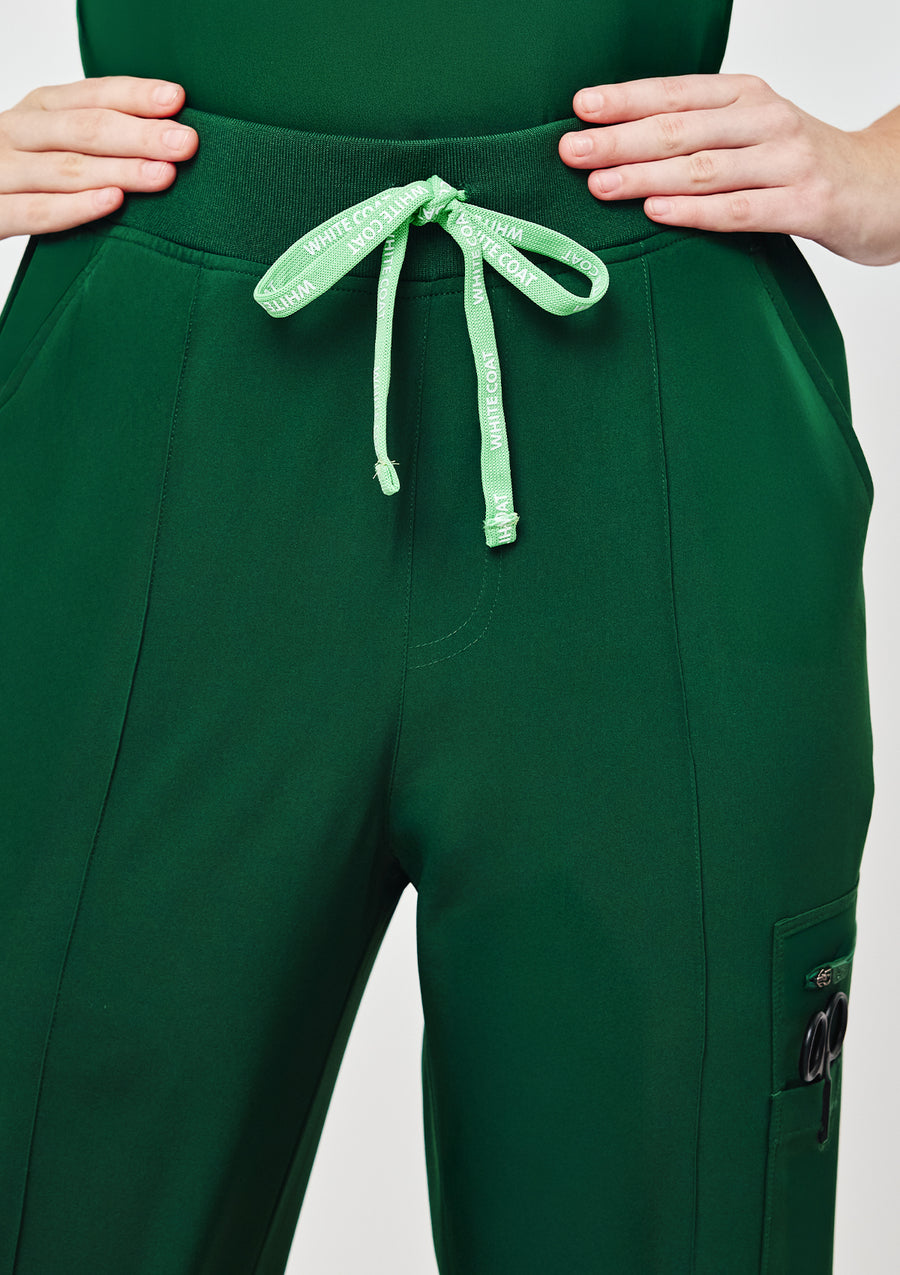 Wide Leg MoveTech® Scrub Pants Core+ - Women / Evergreen