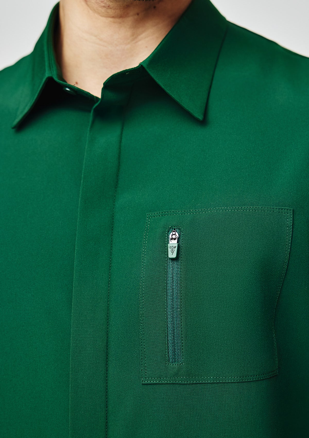 Polo MoveTech® Scrub Top Core+ - Men / Evergreen