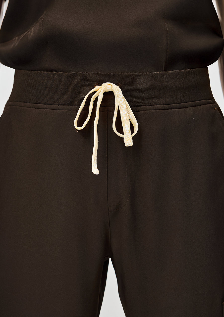 Ribbed Straight Cut MoveTech® Scrub Pants Core+ - Men / Espresso
