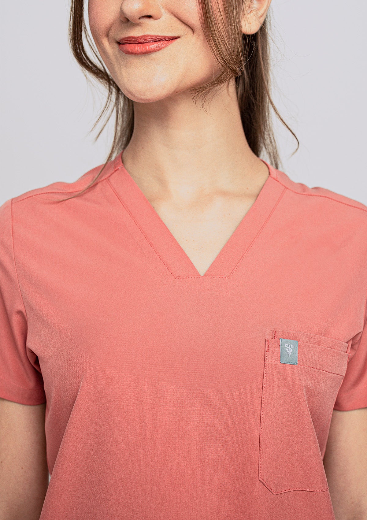 4-Pocket MoveTech® Scrub Top - Women / Saffron