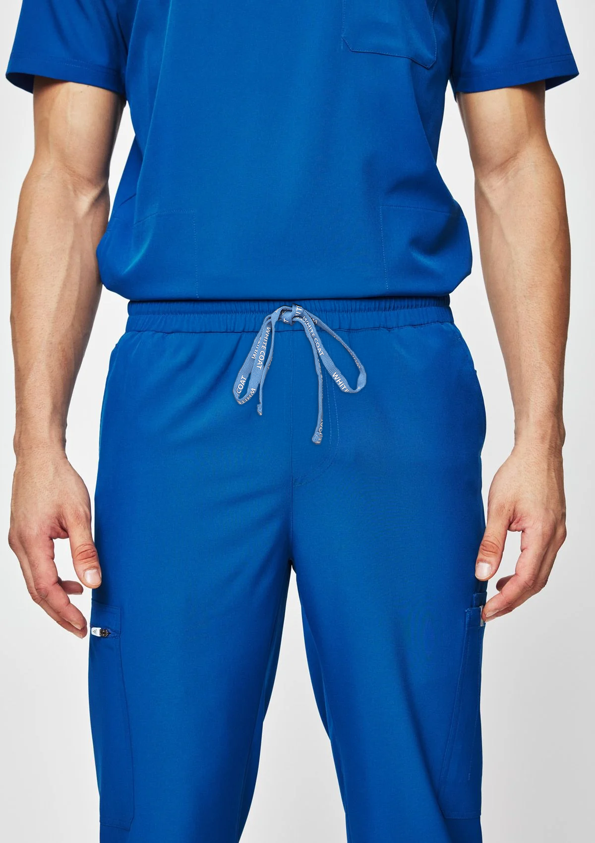 Straight Cut MoveTech® Scrub Pants - Men / Cobalt Blue