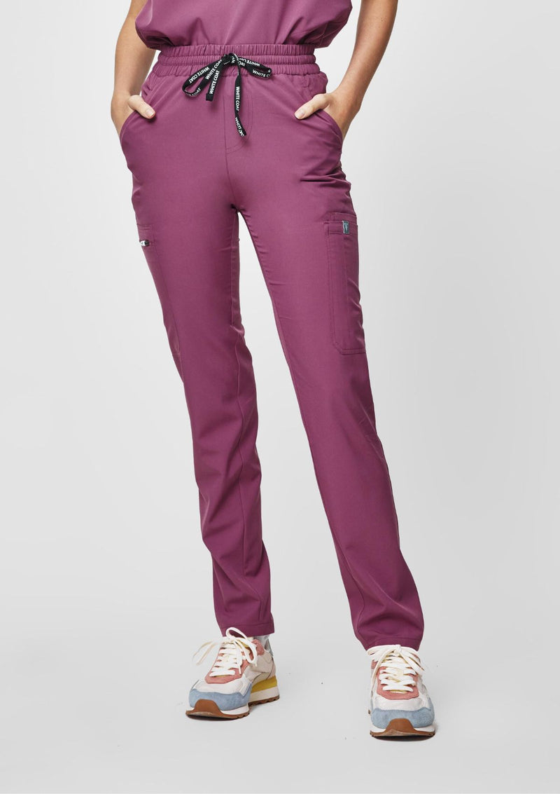 Tapered MoveTech® Scrub Pants - Women / Mauve