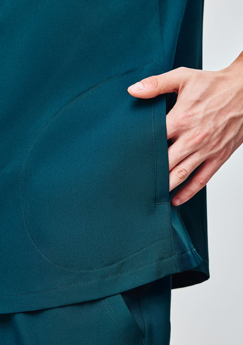 3-Pocket MoveTech® Scrub Top Core+ - Men / Deep Teal