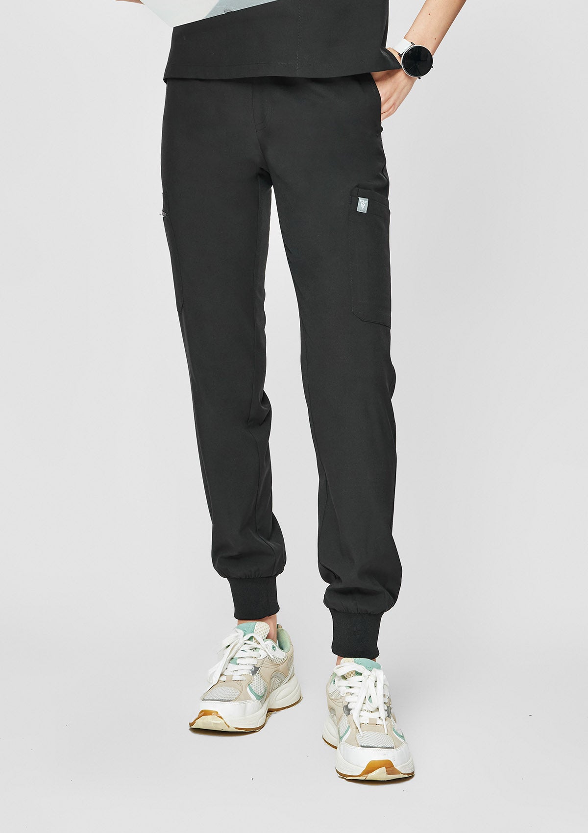 Jogger MoveTech® Scrub Pants 2.0 - New Logo Women / So Black