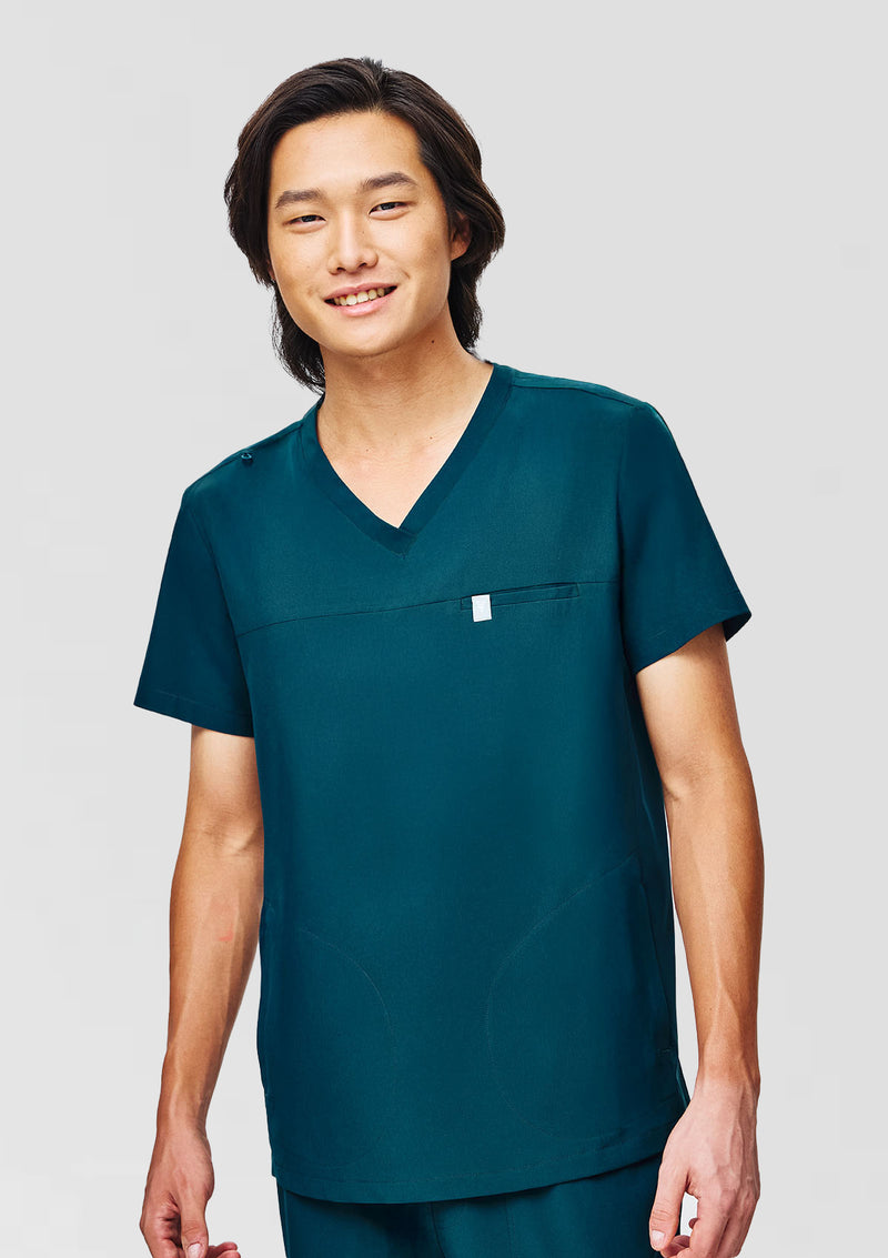 3-Pocket MoveTech® Scrub Top Core+ - Men / Deep Teal