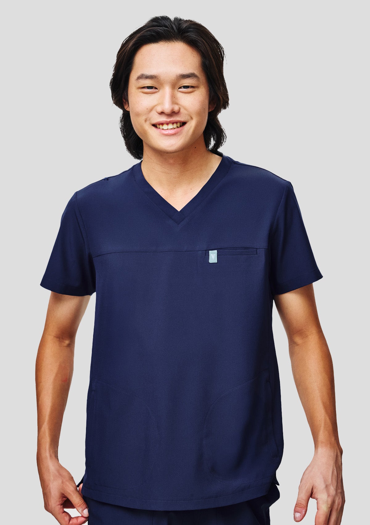 3-Pocket MoveTech® Scrub Top Core+ - Men / Indigo