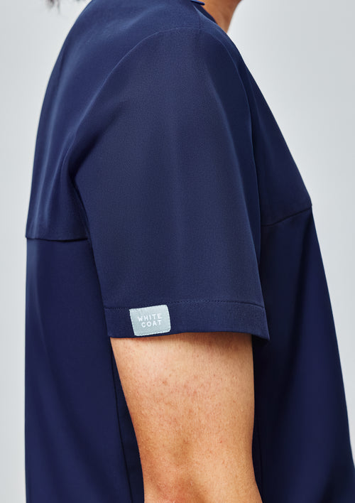 3-Pocket MoveTech® Scrub Top Core+ - Men / Indigo