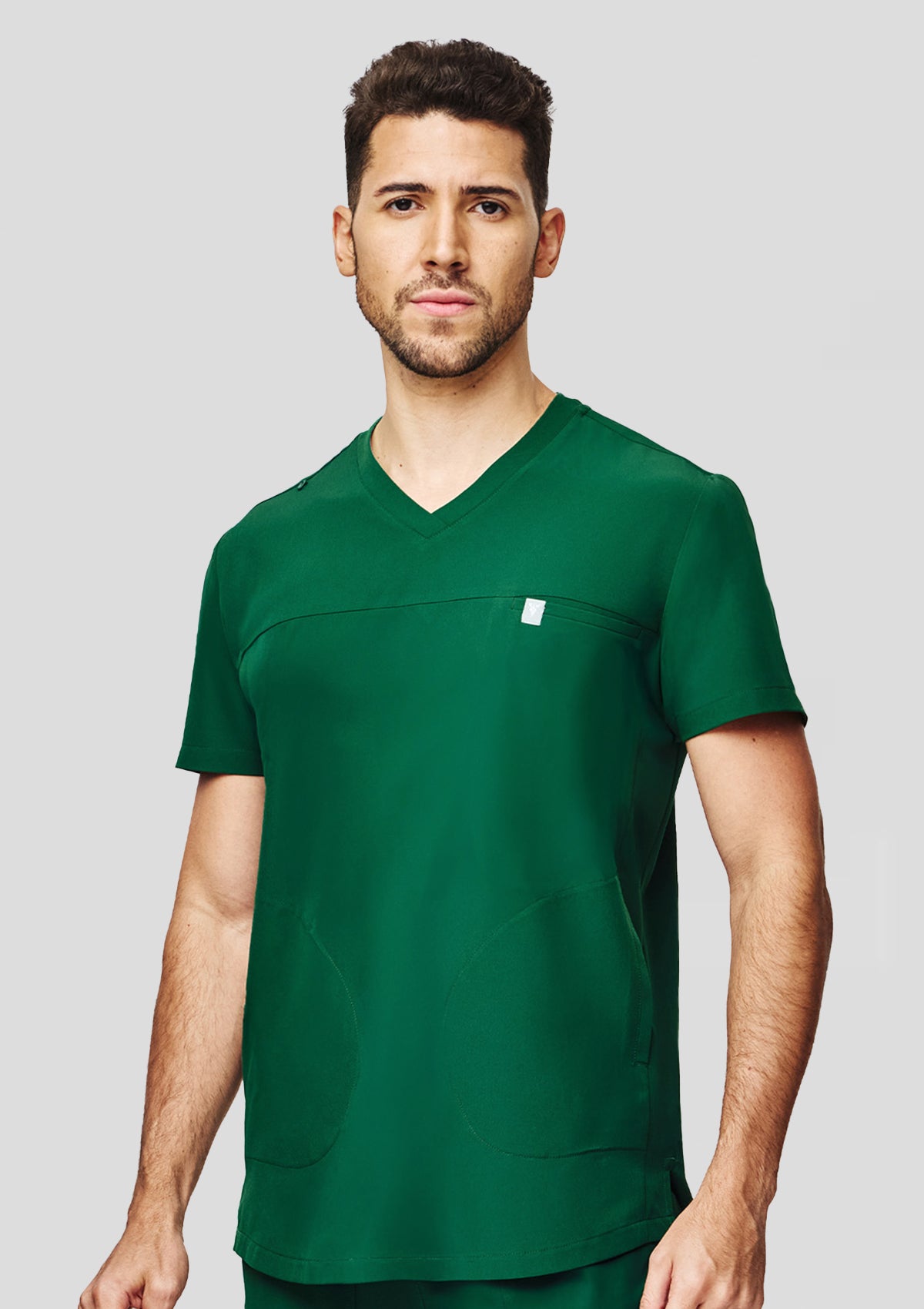 3-Pocket MoveTech® Scrub Top Core+ - Men / Evergreen
