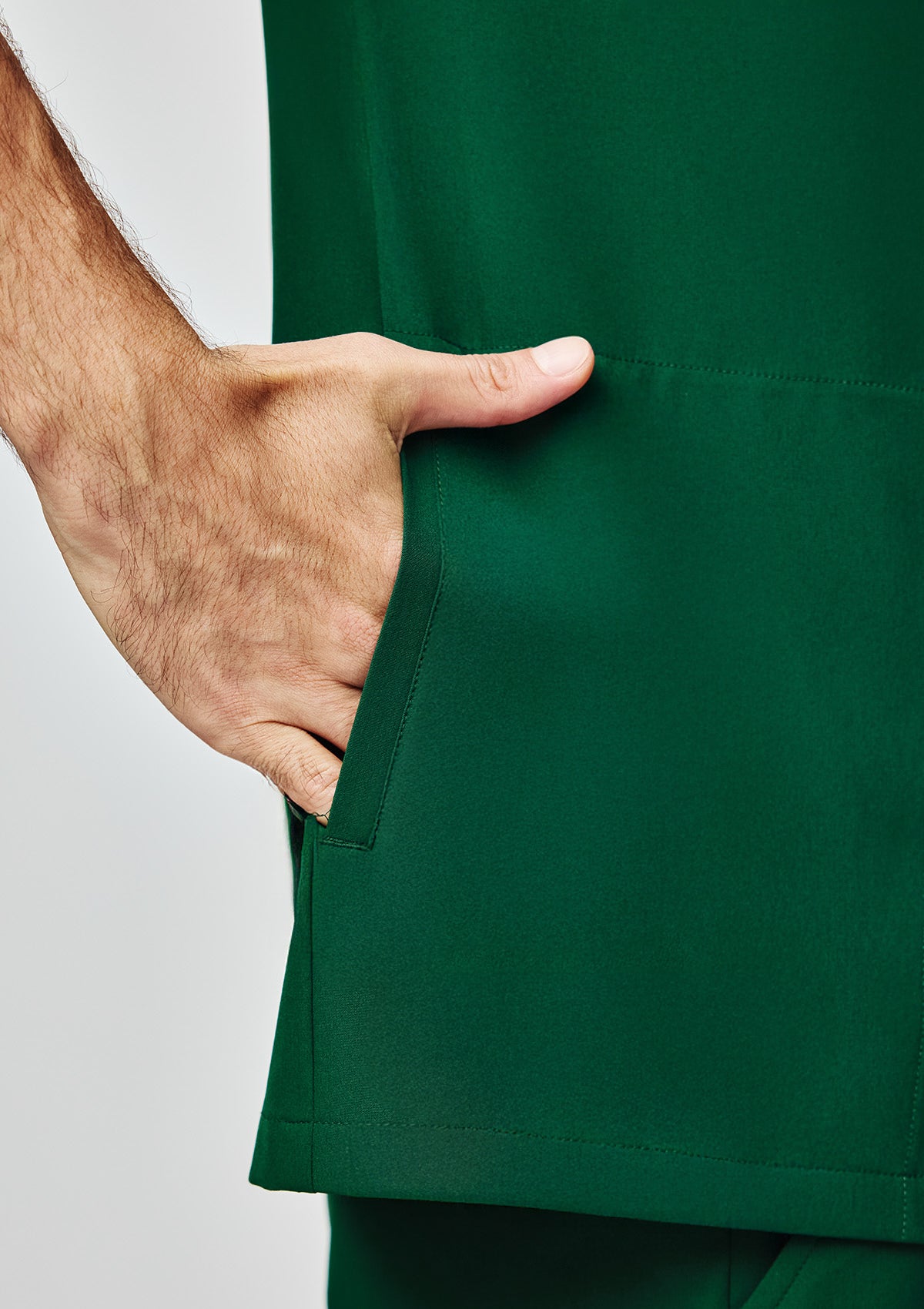 Polo MoveTech® Scrub Top Core+ - Men / Evergreen