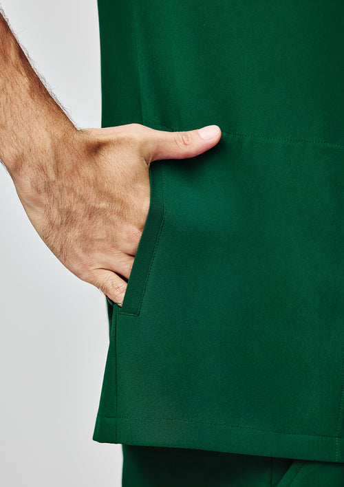 Polo MoveTech® Scrub Top Core+ - Men / Evergreen