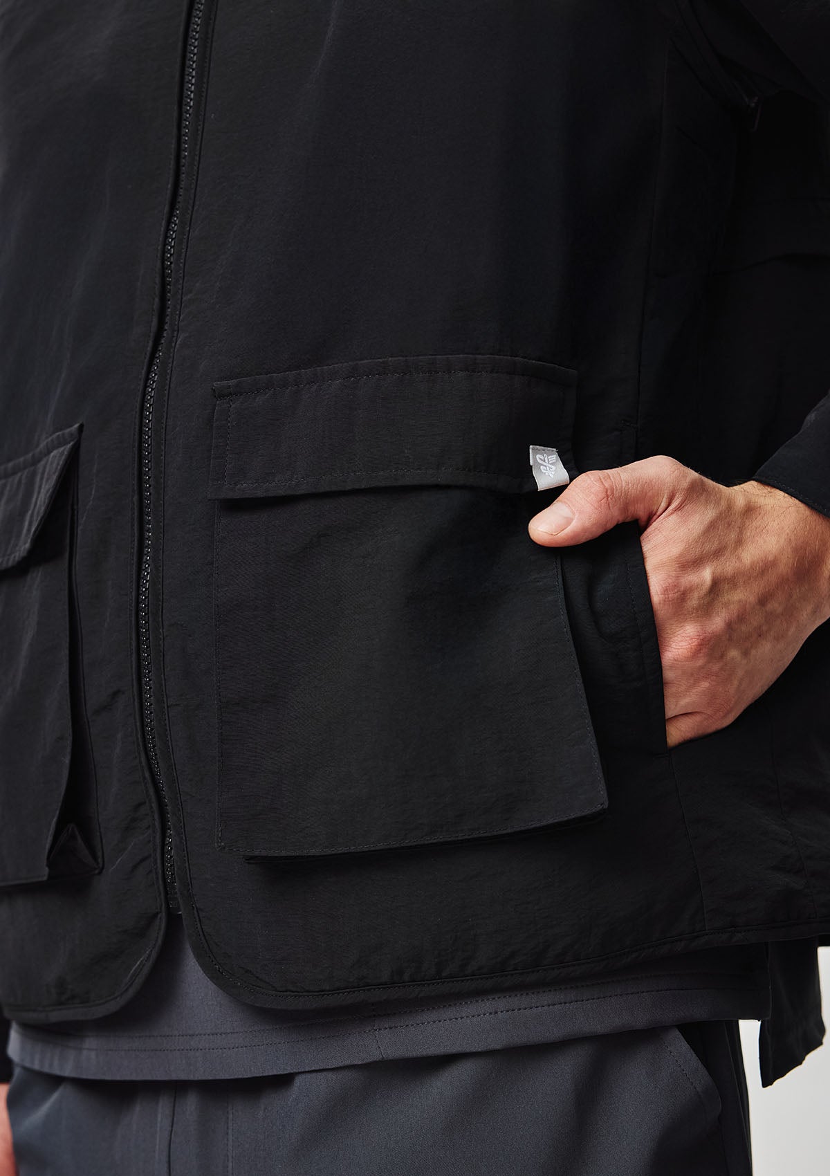Convertible Jacket - Men / Black