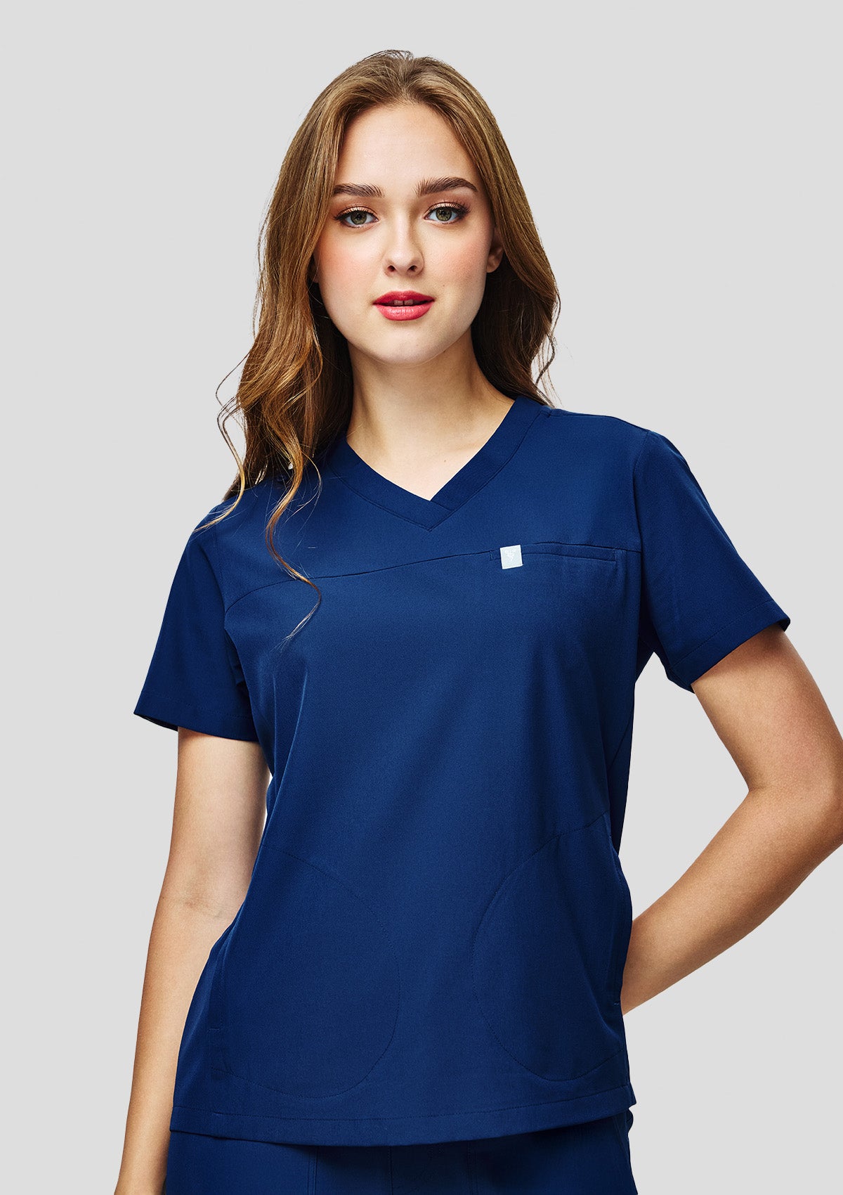 3-Pocket MoveTech® Scrub Top Core+ - Women / Navy