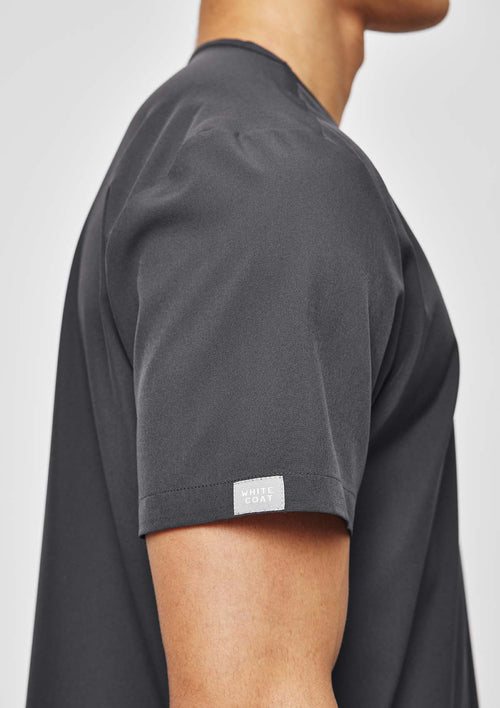 5-Pocket MoveTech® Scrub Top - Men / Graphite