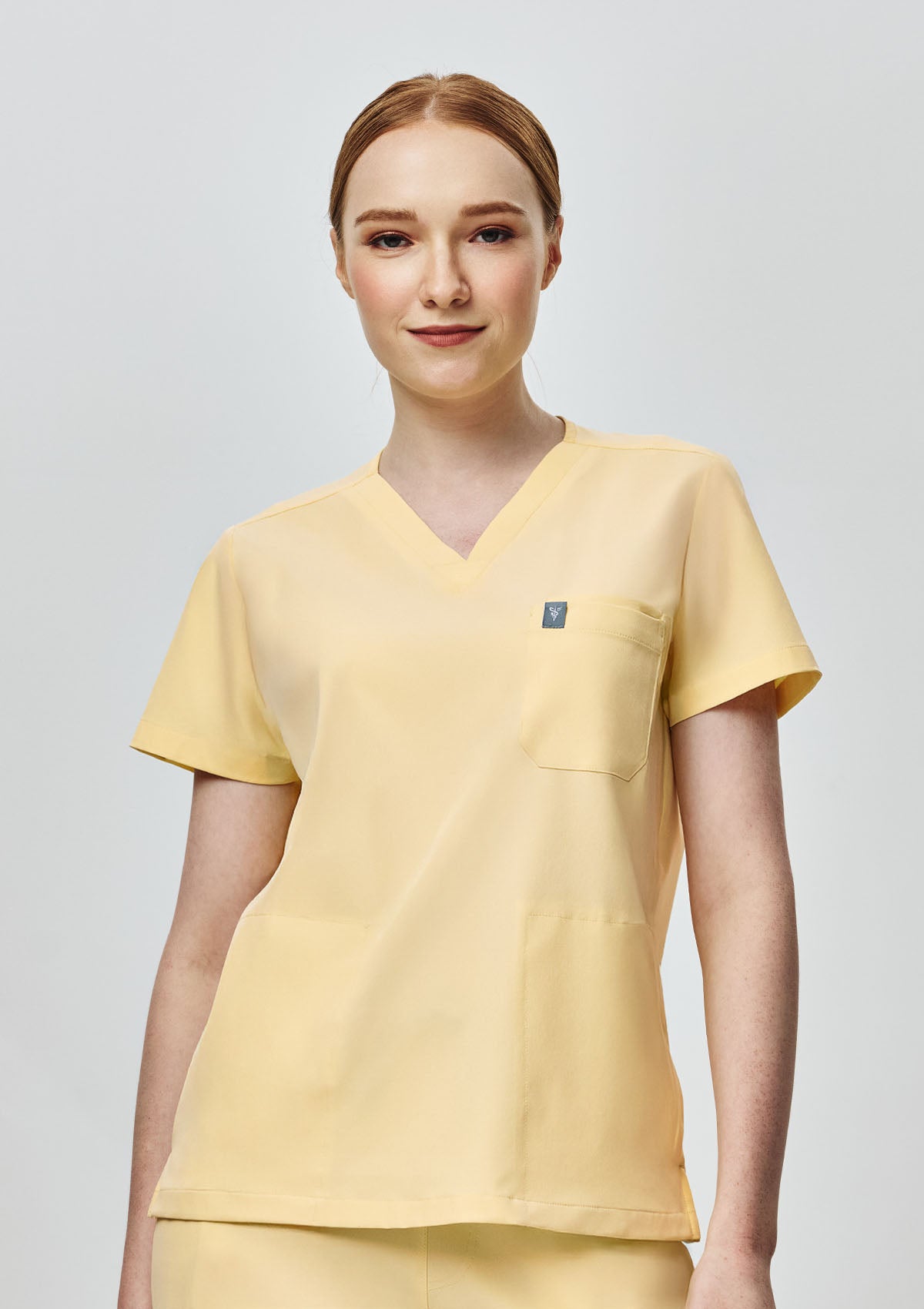 4-Pocket MoveTech® Scrub Top - Women / Buttercream