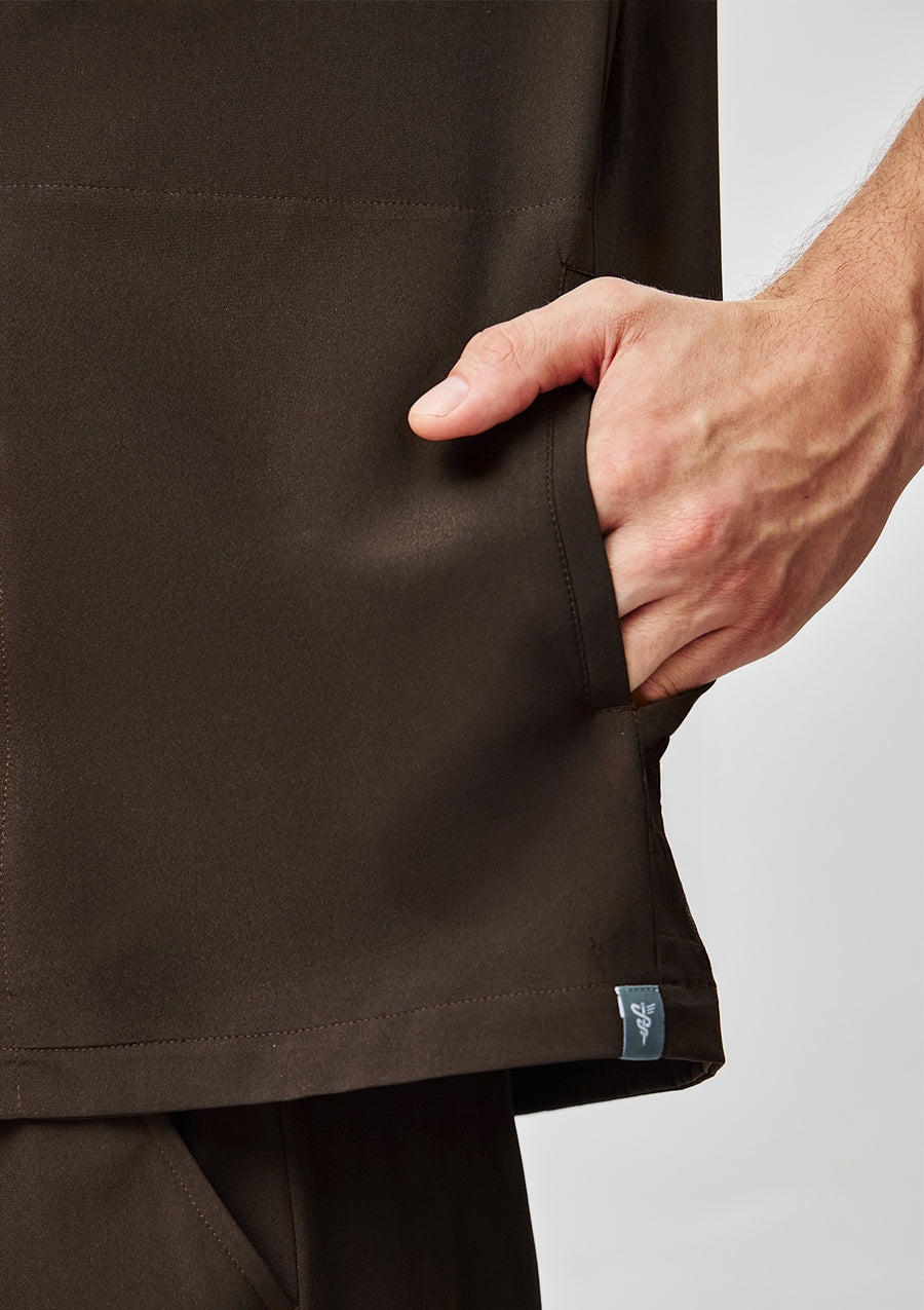 Polo MoveTech® Scrub Top Core+ - Men / Espresso