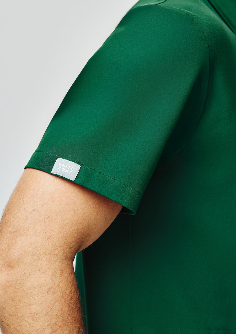 Polo MoveTech® Scrub Top Core+ - Men / Evergreen