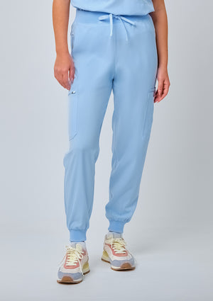 Jogger MoveTech® Scrub Pants - Women / Blue Sky