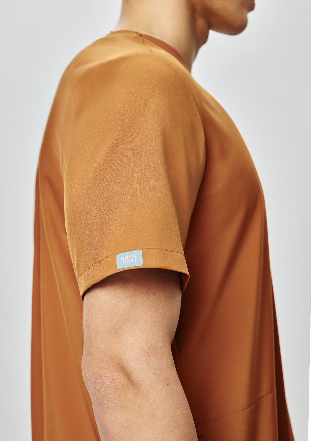 4-Pocket MoveTech® Scrub Top - Men / Caramel