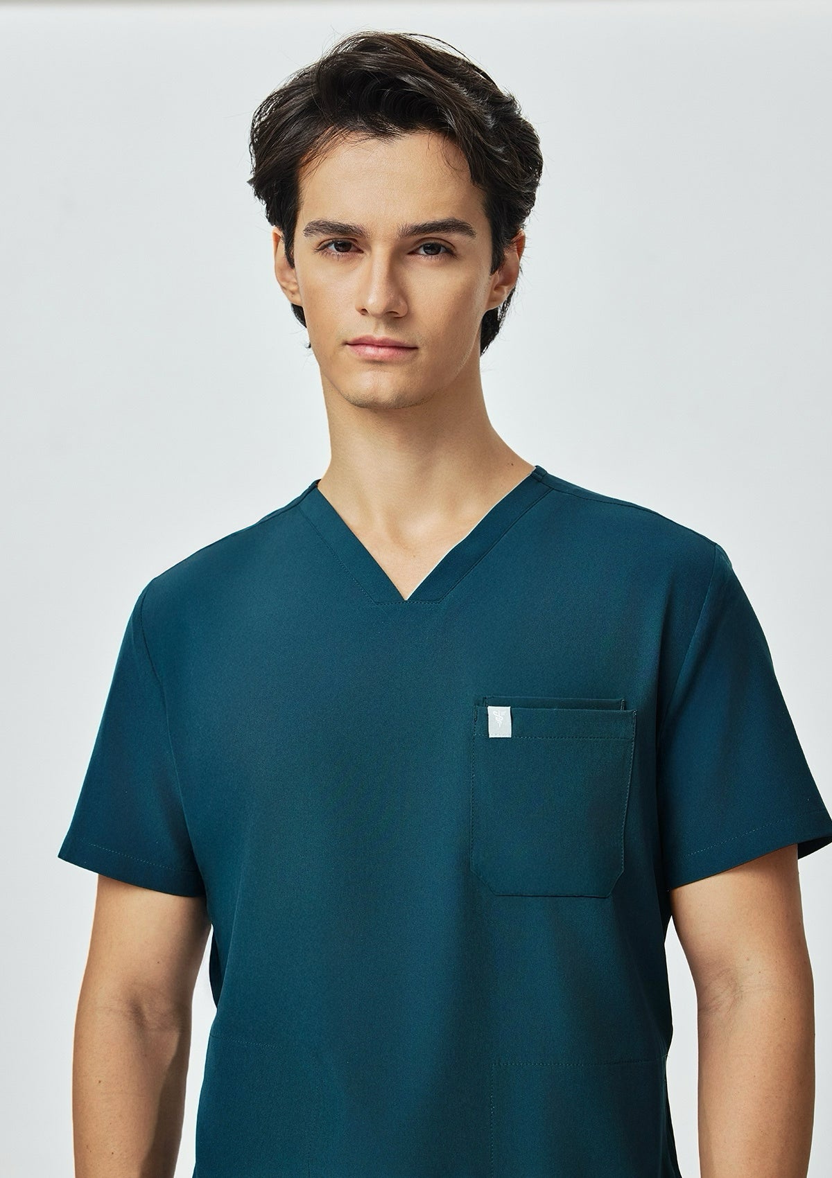 4-Pocket MoveTech® Scrub Top - Men / Deep Teal