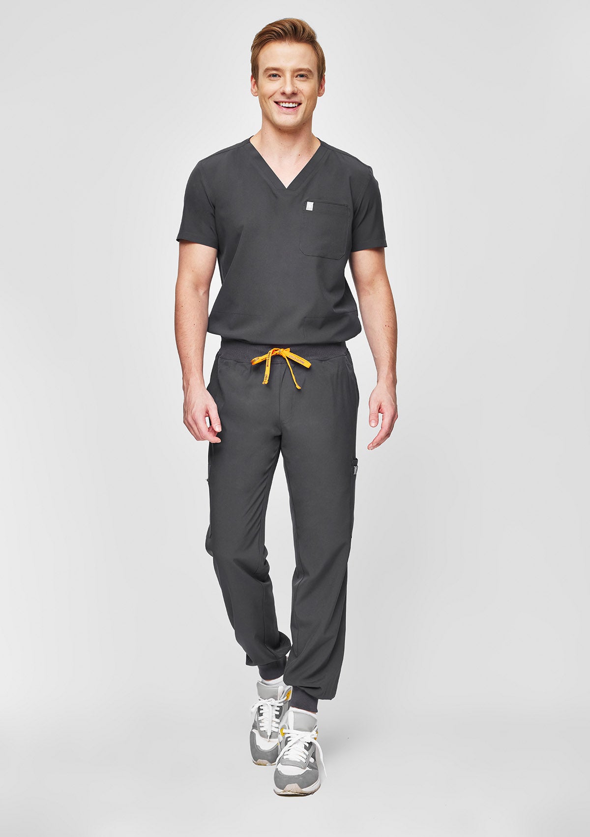 4-Pocket MoveTech® Scrub Top 2.0 - New Logo Men / Graphite
