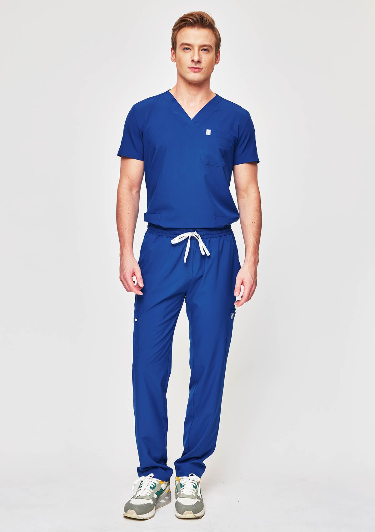 Straight Cut MoveTech® Scrub Pants 2.0 - New Logo Men / Cobalt Blue