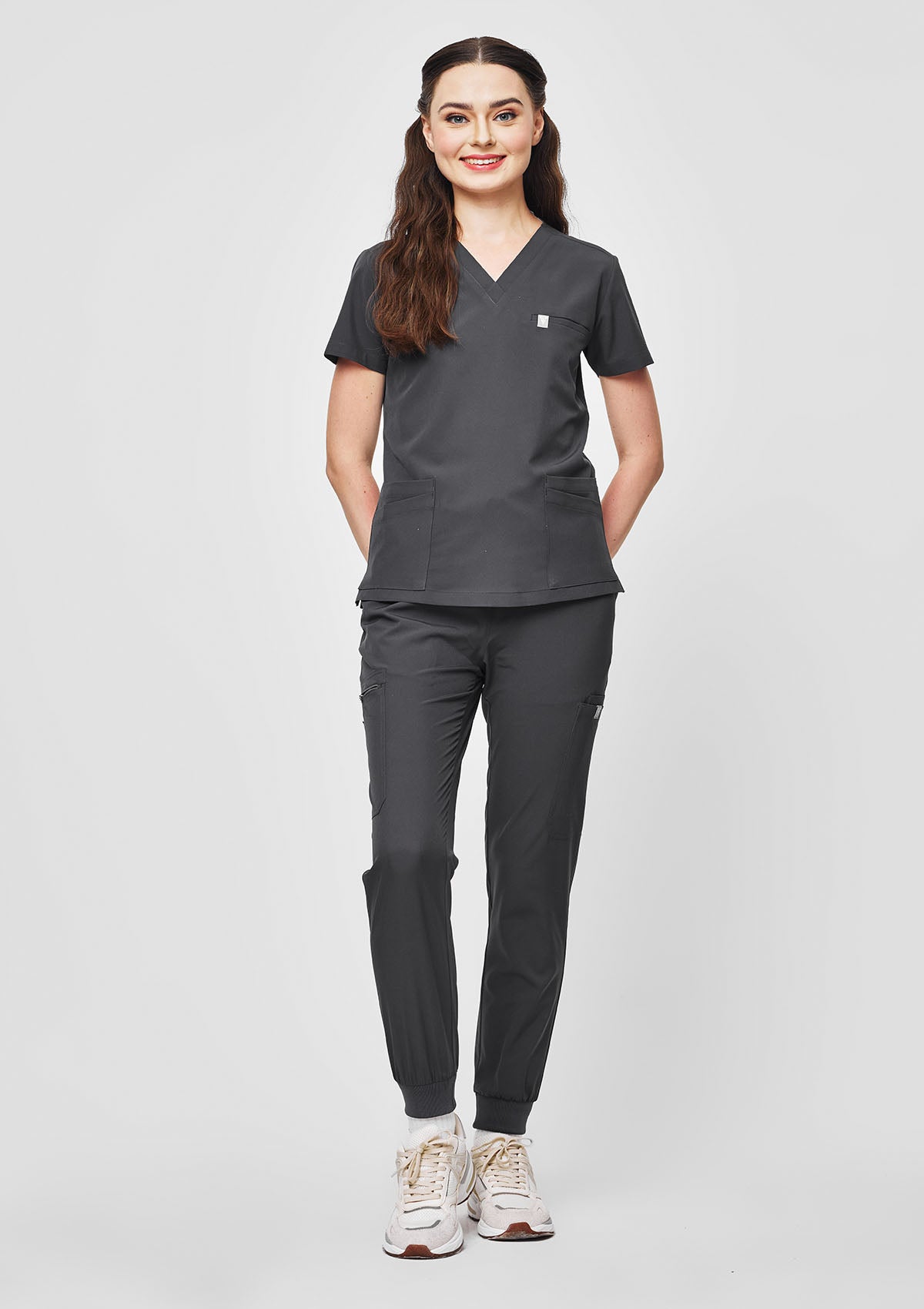 Jogger MoveTech® Scrub Pants - Women / Graphite