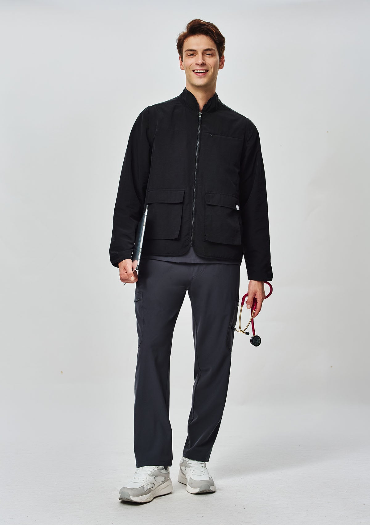 Convertible Jacket - Men / Black