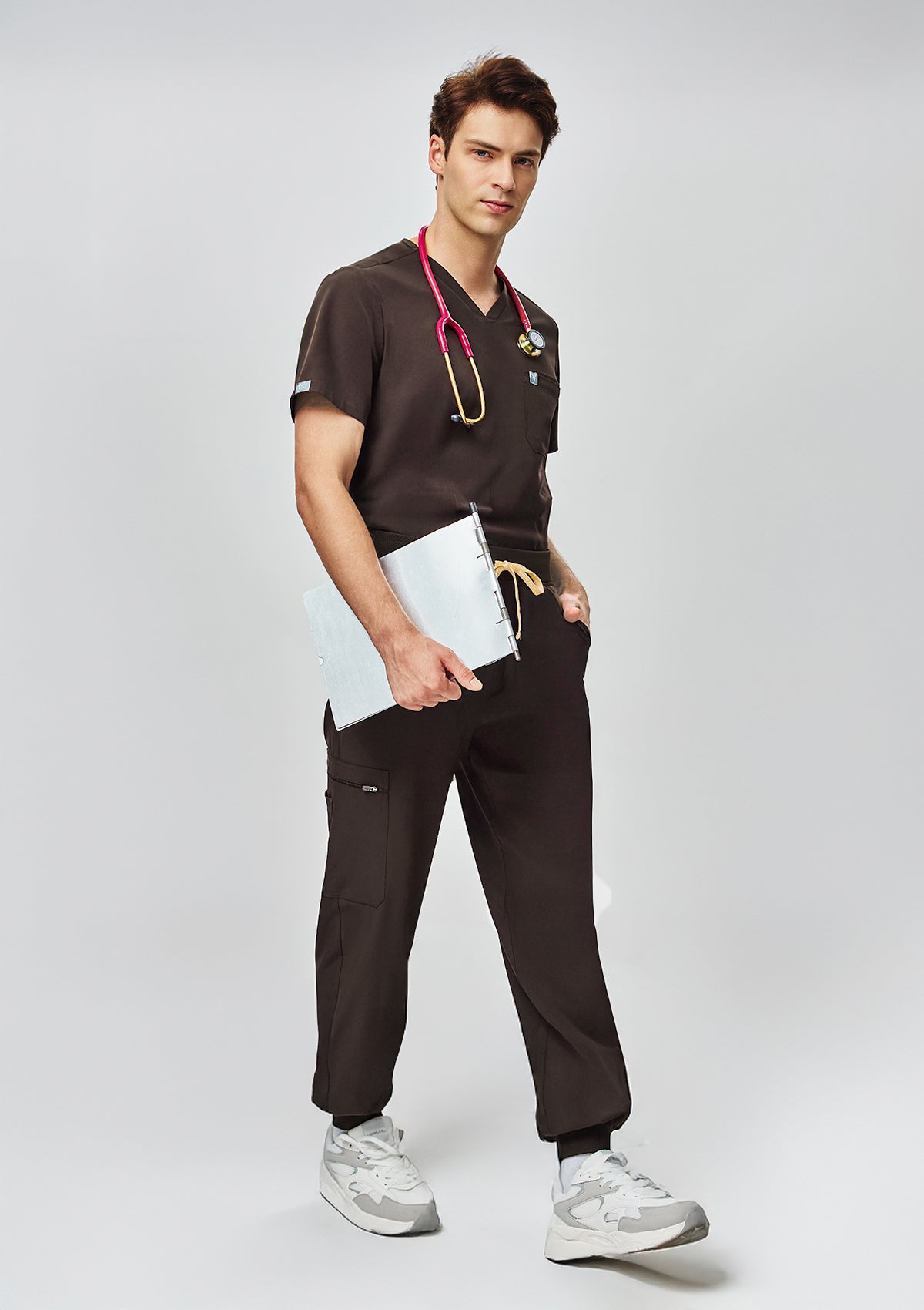 Jogger MoveTech® Scrub Pants - Men / Espresso