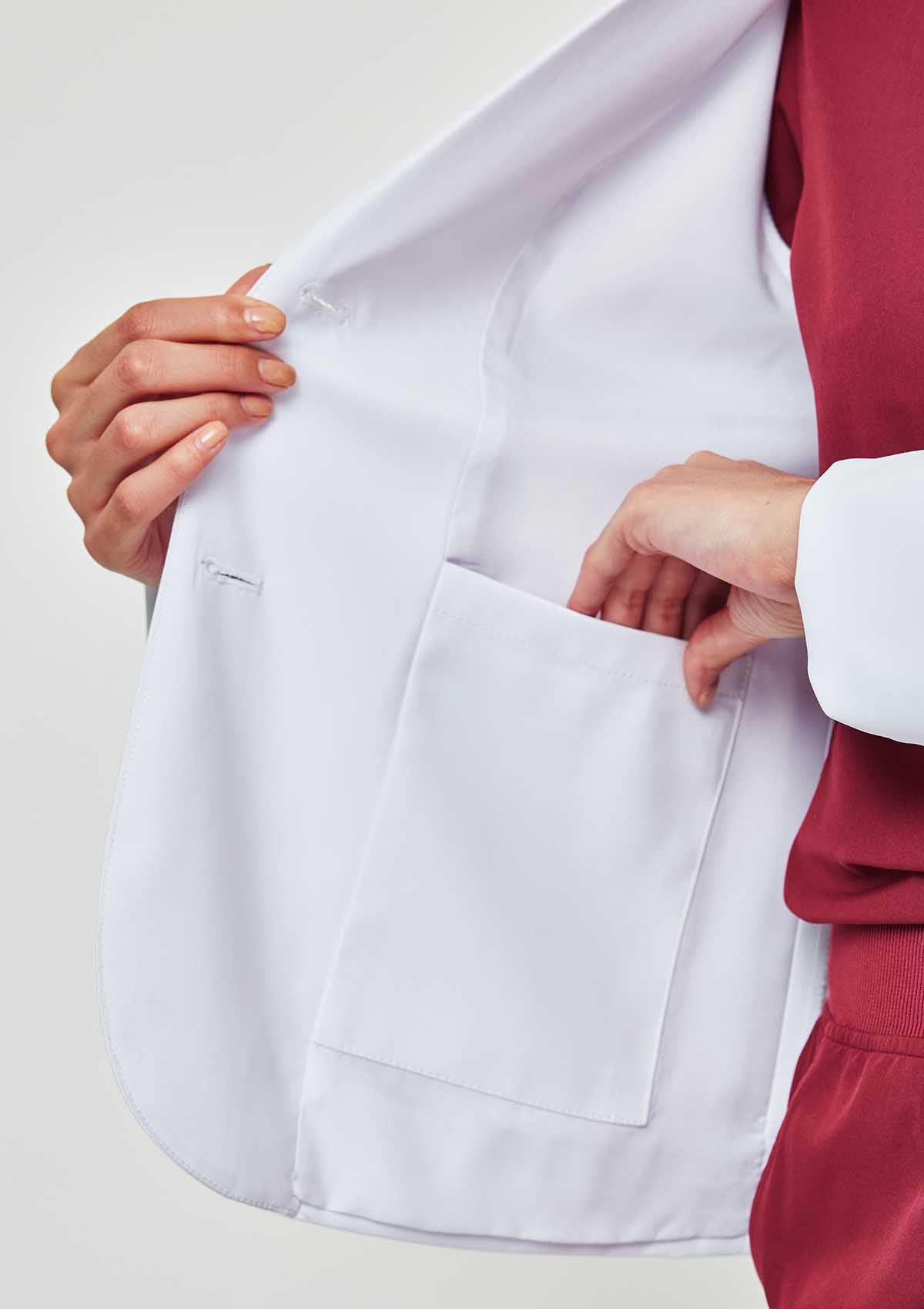 Long Sleeves Blazer Pro+® - Women / White