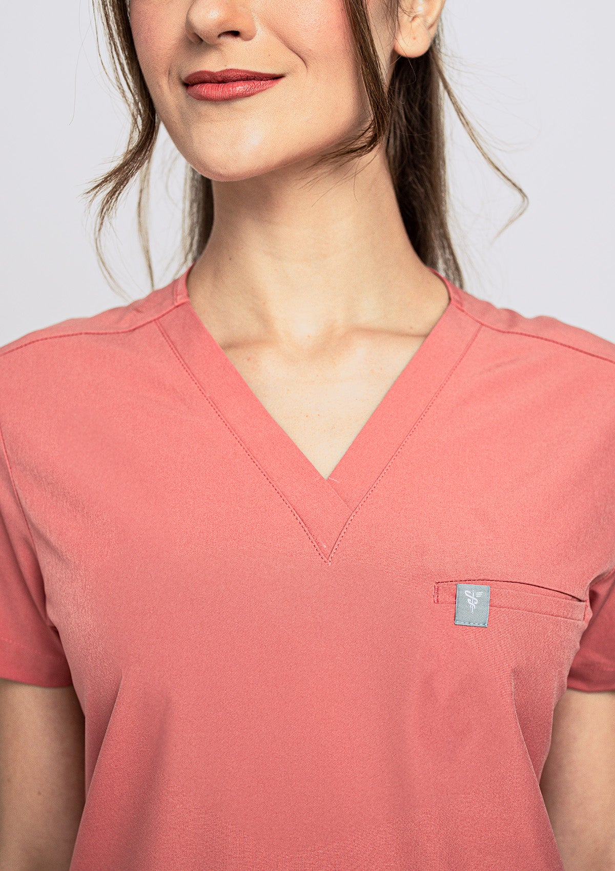 5-Pocket MoveTech® Scrub Top - Women / Saffron