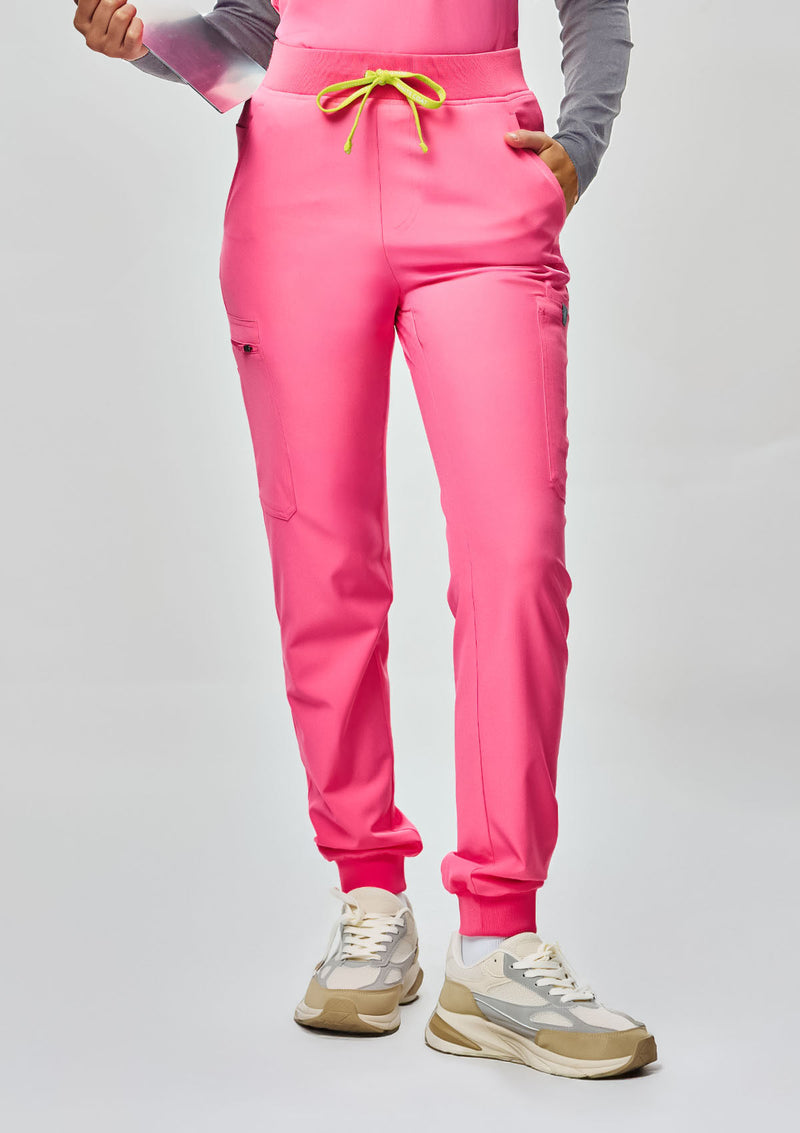 Jogger MoveTech® Scrub Pants - Women / Hyper Pink