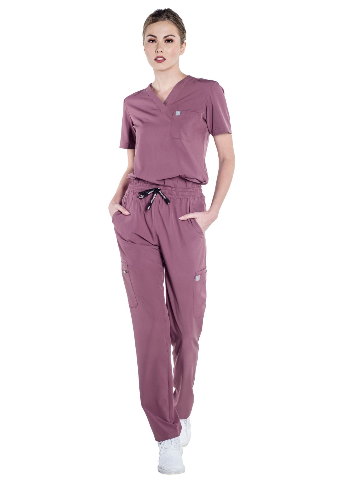 Straight Cut MoveTech® Scrub Pants 2.0 - Women / Mauve