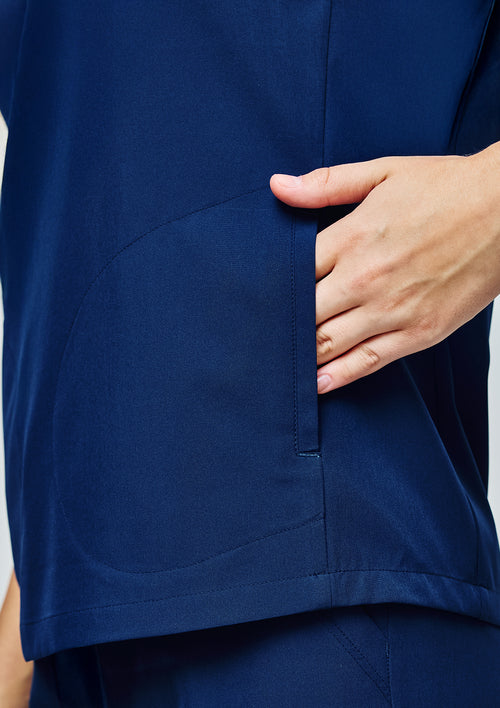 3-Pocket MoveTech® Scrub Top Core+ - Women / Navy