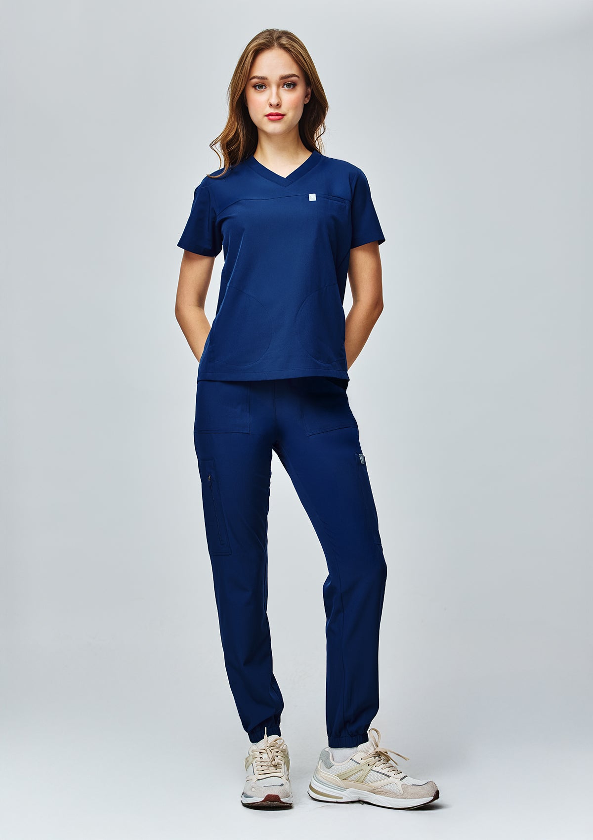 3-Pocket MoveTech® Scrub Top Core+ - Women / Navy