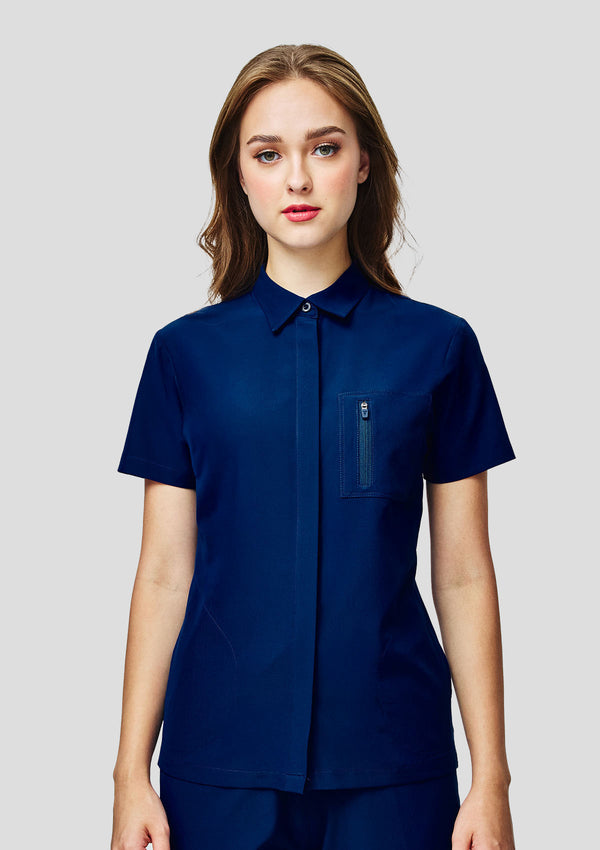 Polo MoveTech® Scrub Top Core+ - Women / Navy