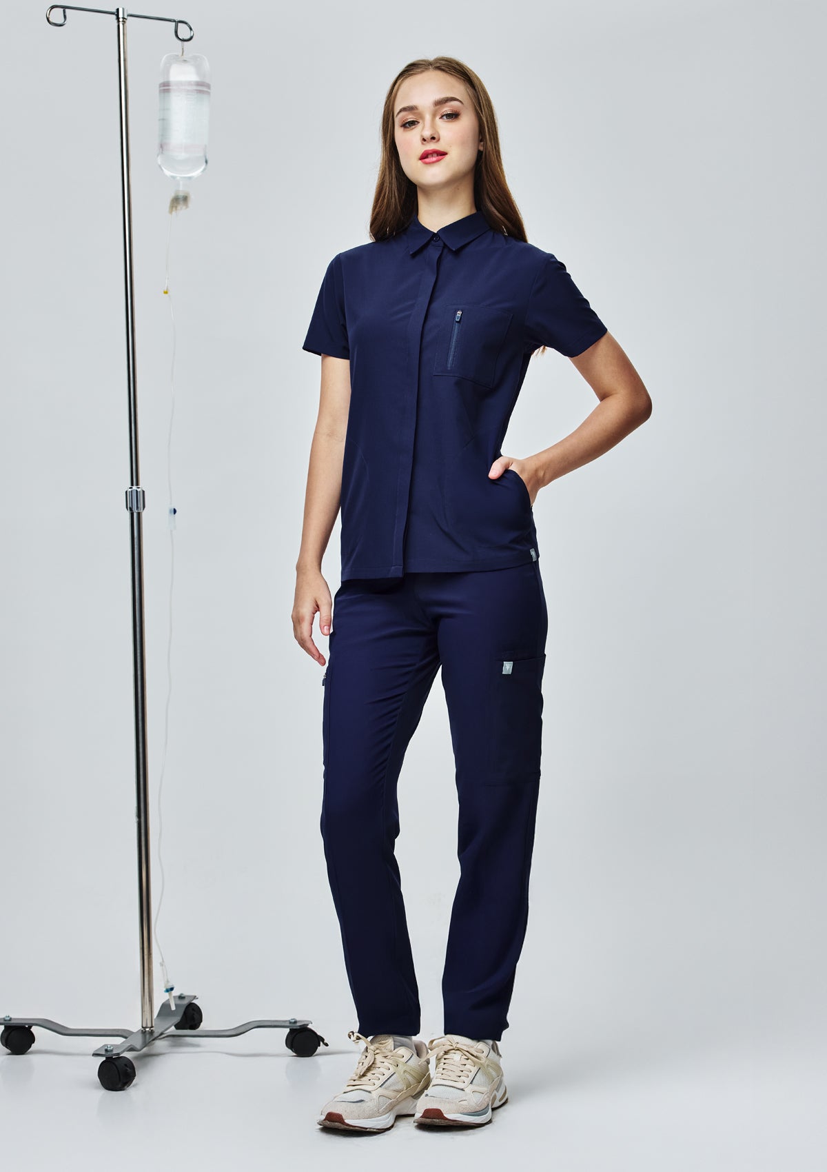 Polo MoveTech® Scrub Top Core+ - Women / Indigo