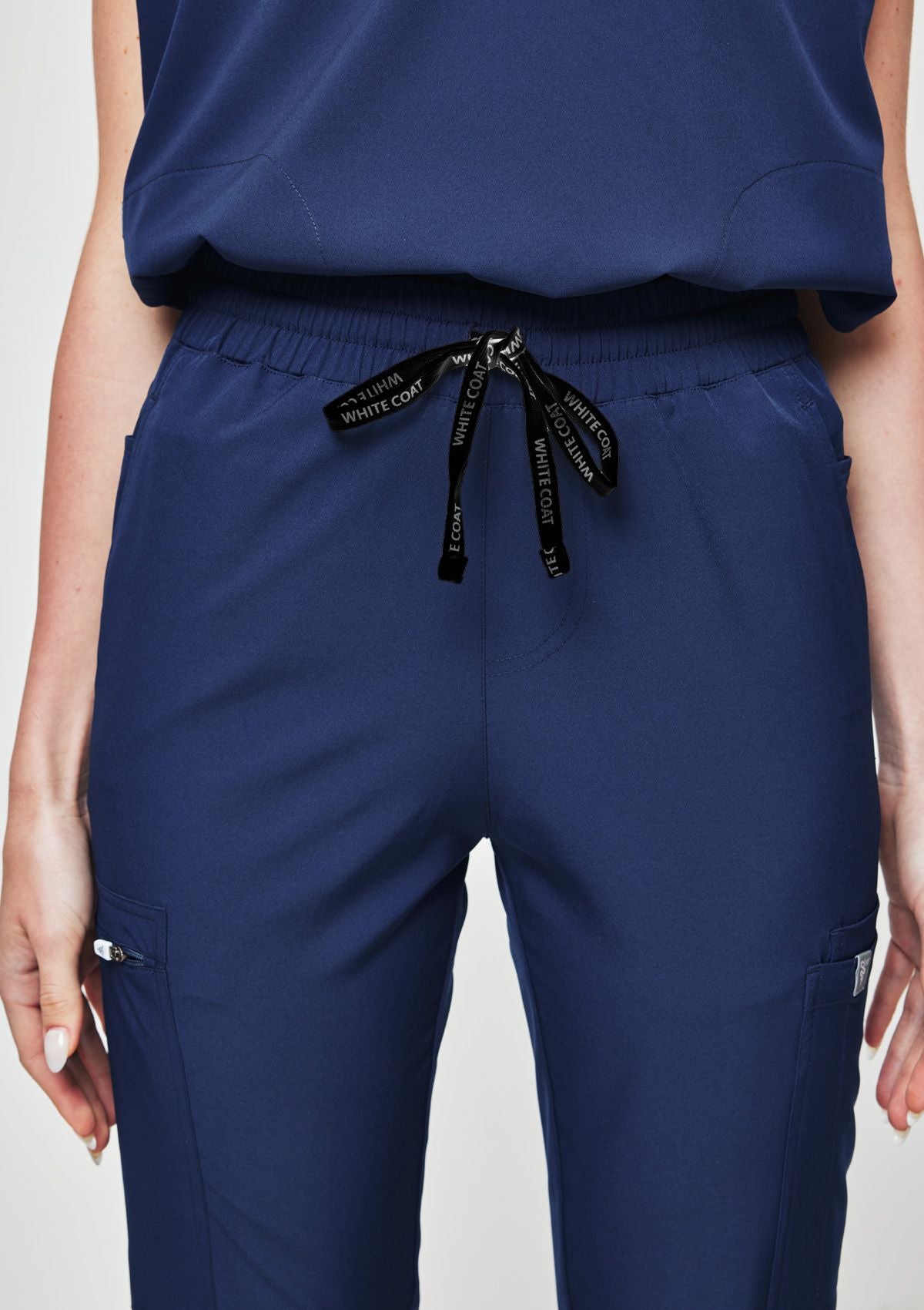 Tapered MoveTech® Scrub Pants - Women / Navy