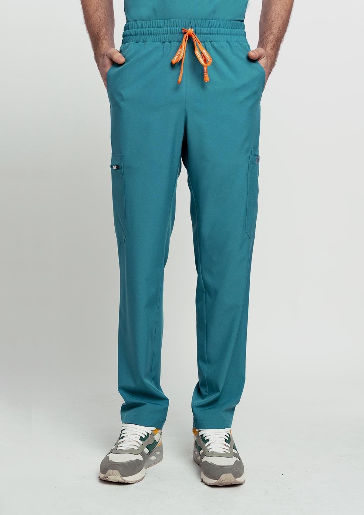 Straight Cut MoveTech® Scrub Pants - Men / Seafoam