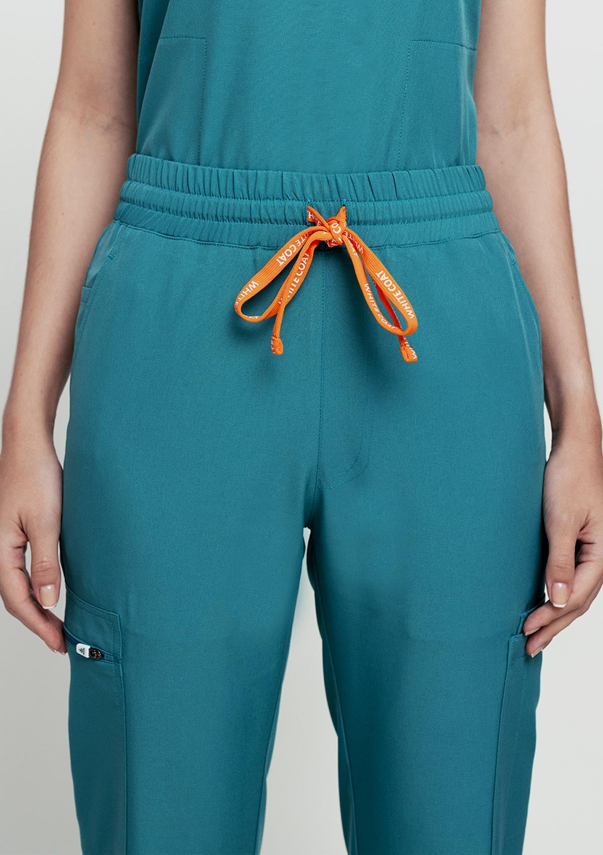 Tapered MoveTech® Scrub Pants - Women / Seafoam